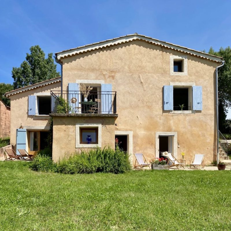 La Bastide 1830 Céreste Maison à louer avec piscine chauffée dans le Luberon