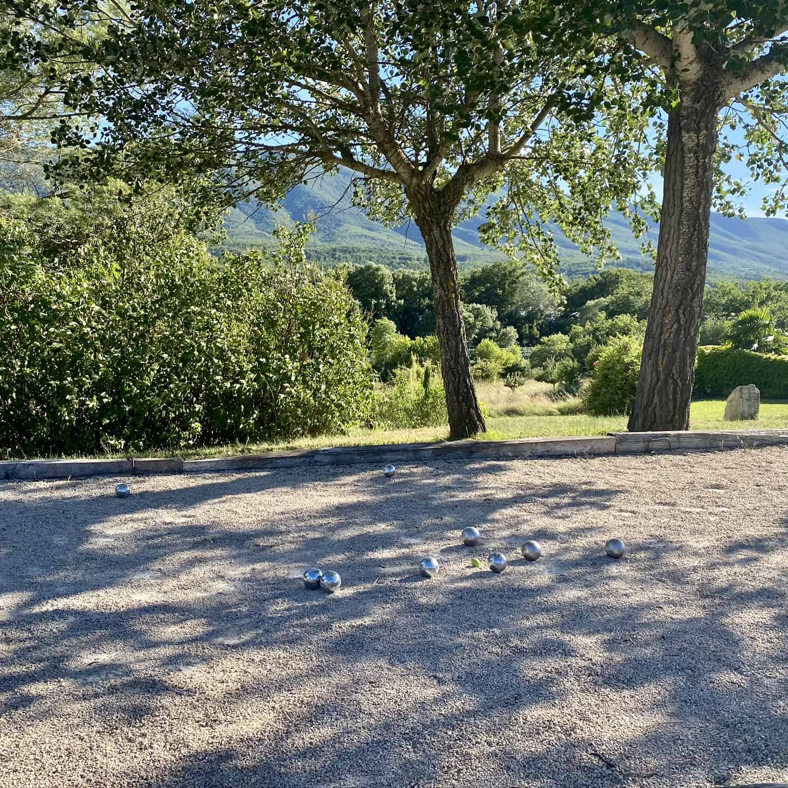 terrain de pétanque