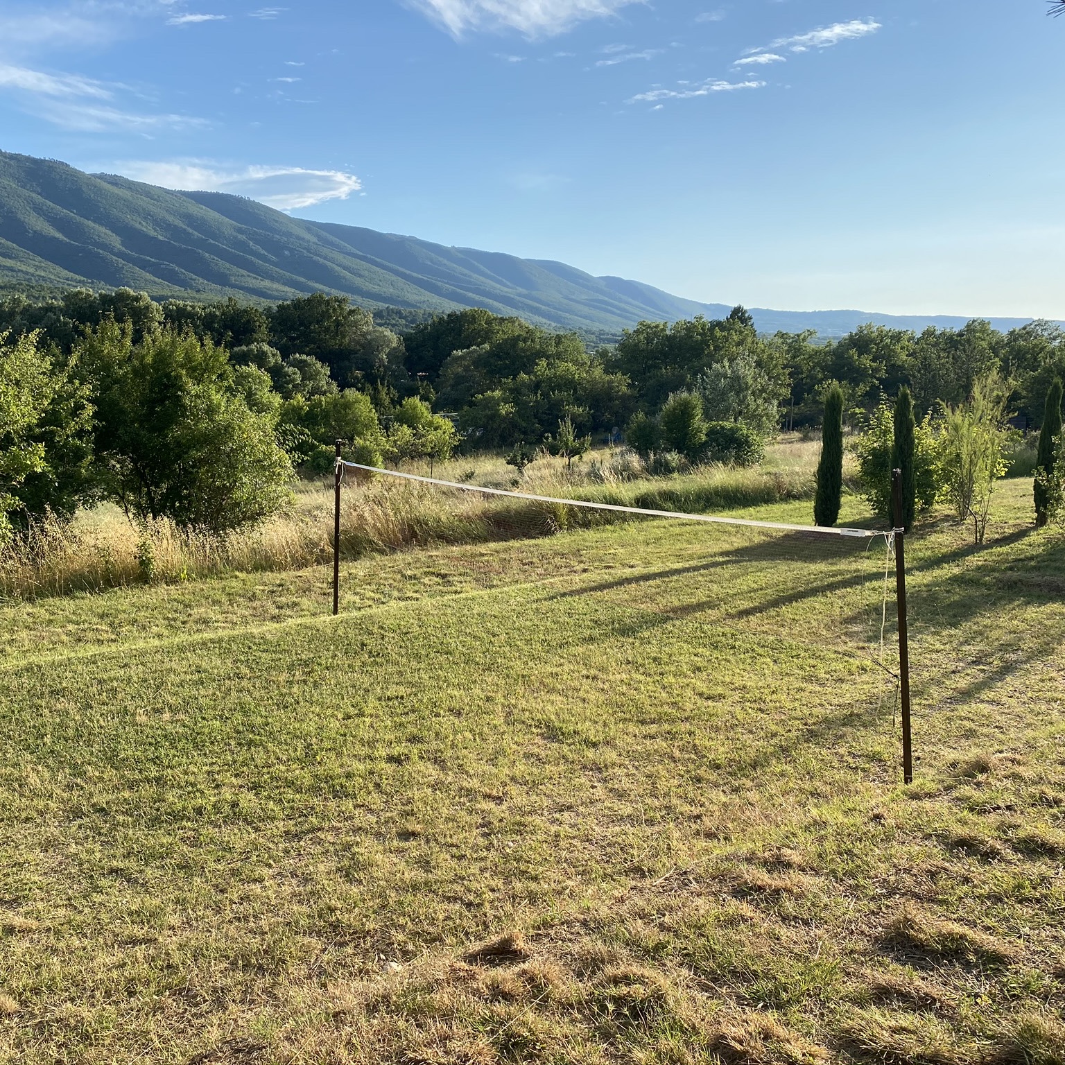 terrain de badminton